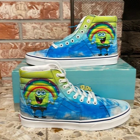 Vans | Shoes | Vans Sk8 Hi Spongebob Imaginaaation Limited Vans | Shoes | Vans Sk8 Hi Spongebob Imaginaaation Limited